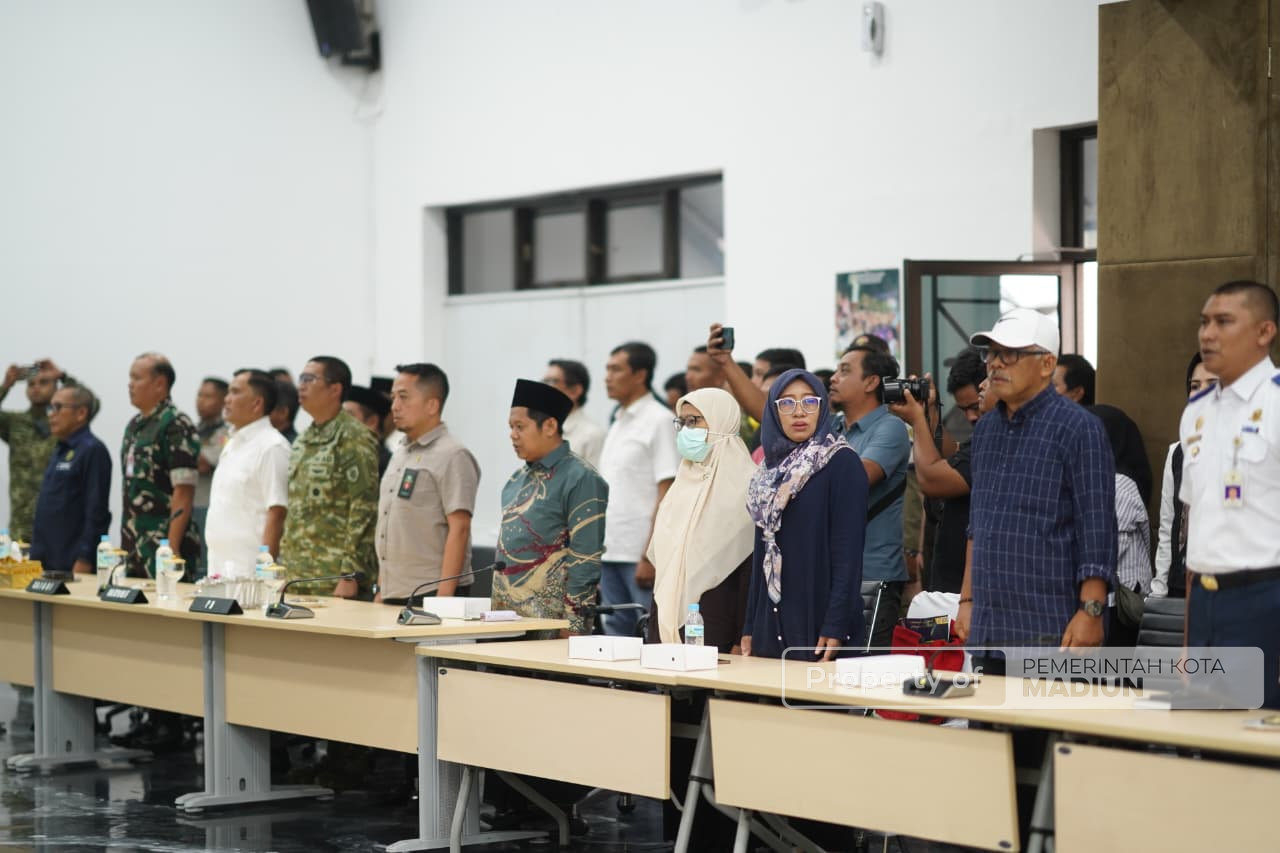 Rakor Bersama Forkopimda, Wali Kota Maidi Tegaskan Komitmen Jaga Keamanan dan Kenyamanan Kota