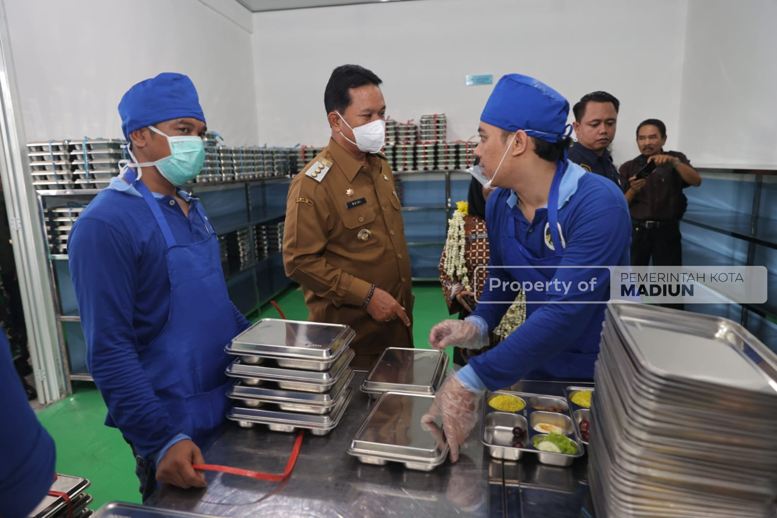 Jadi Dapur MBG Kedelapan, Wali Kota Madiun Resmikan Operasional SPPG Adzkia Nugraha
