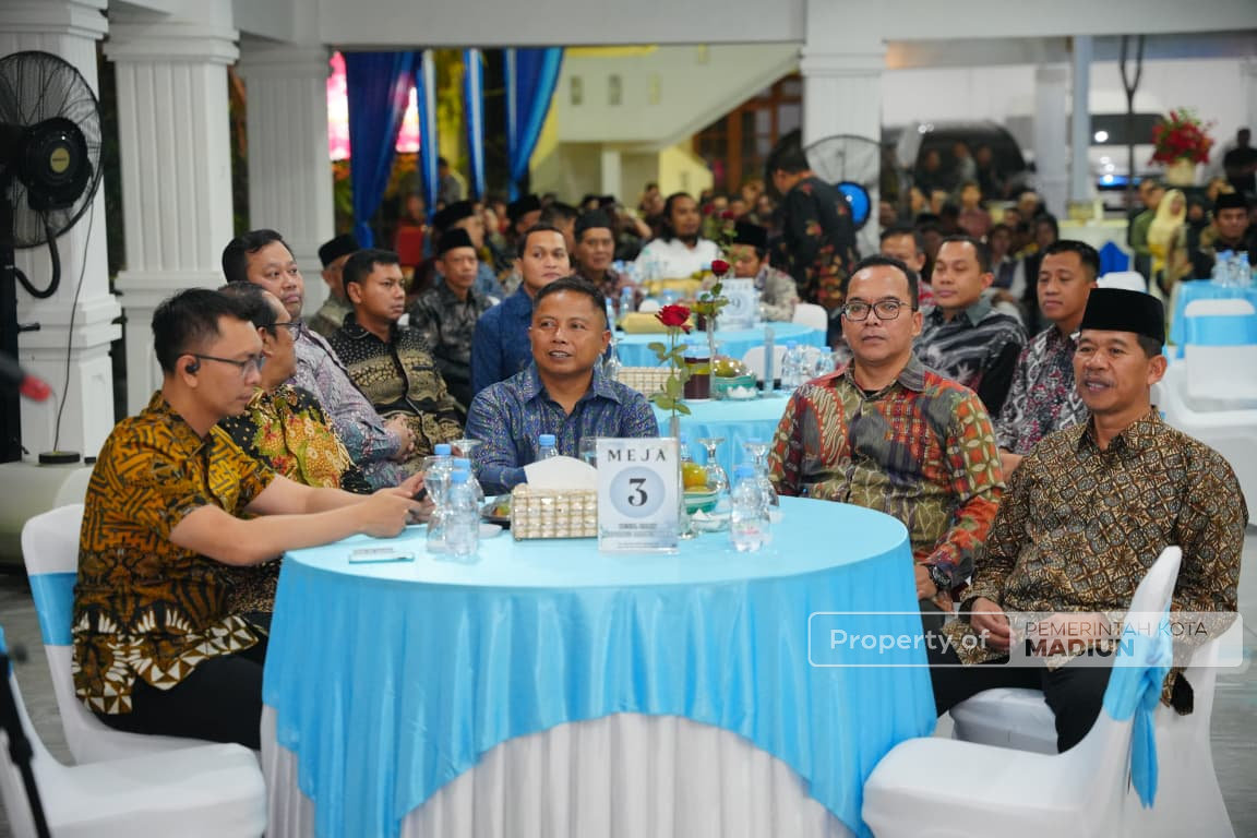Tampuk Kepemimpinan Berganti, Plt Wali Kota Hadiri Pamit Kenal Kapolres Madiun Kota