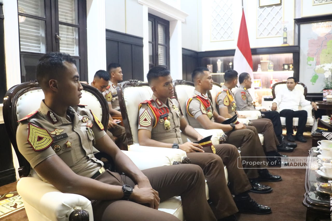 Plt Wali Kota Madiun Terima Taruna Akpol, Bawa Cerita Positif dari Kota Pendekar