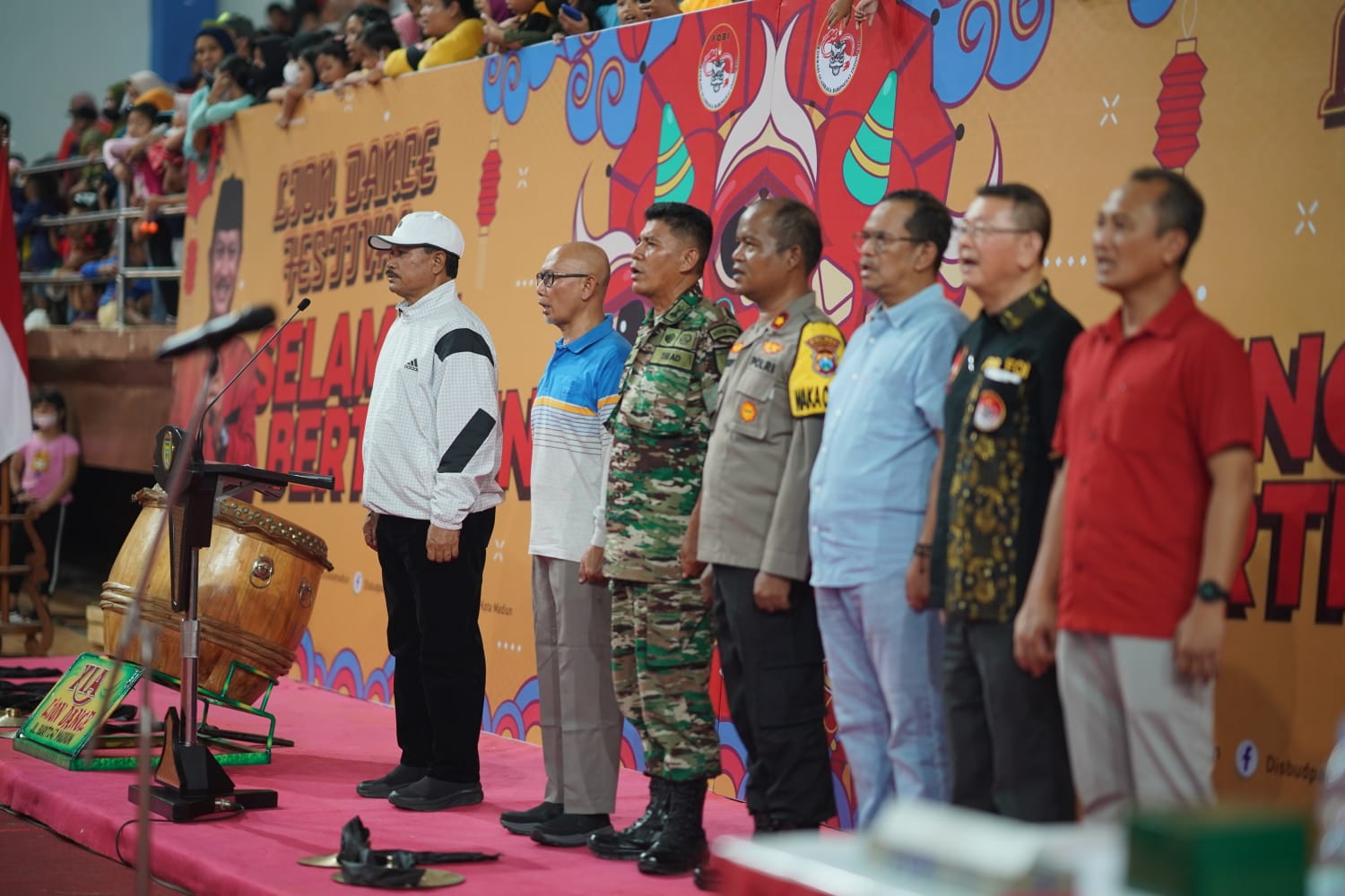 Buka Lion Dance Festival Walikota Madiun Cup, Wali Kota Harap Peserta Junjung Sportivitas