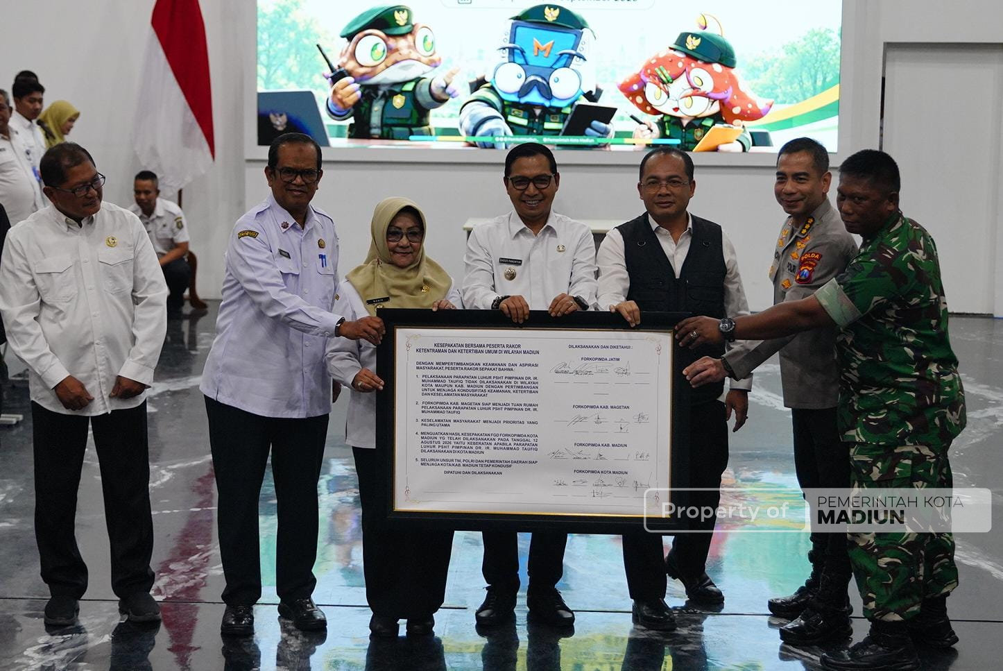 Jaga Kondusivitas, Forkopimda Lintas Daerah Gelar Rakor Jelang Parluh PSHT