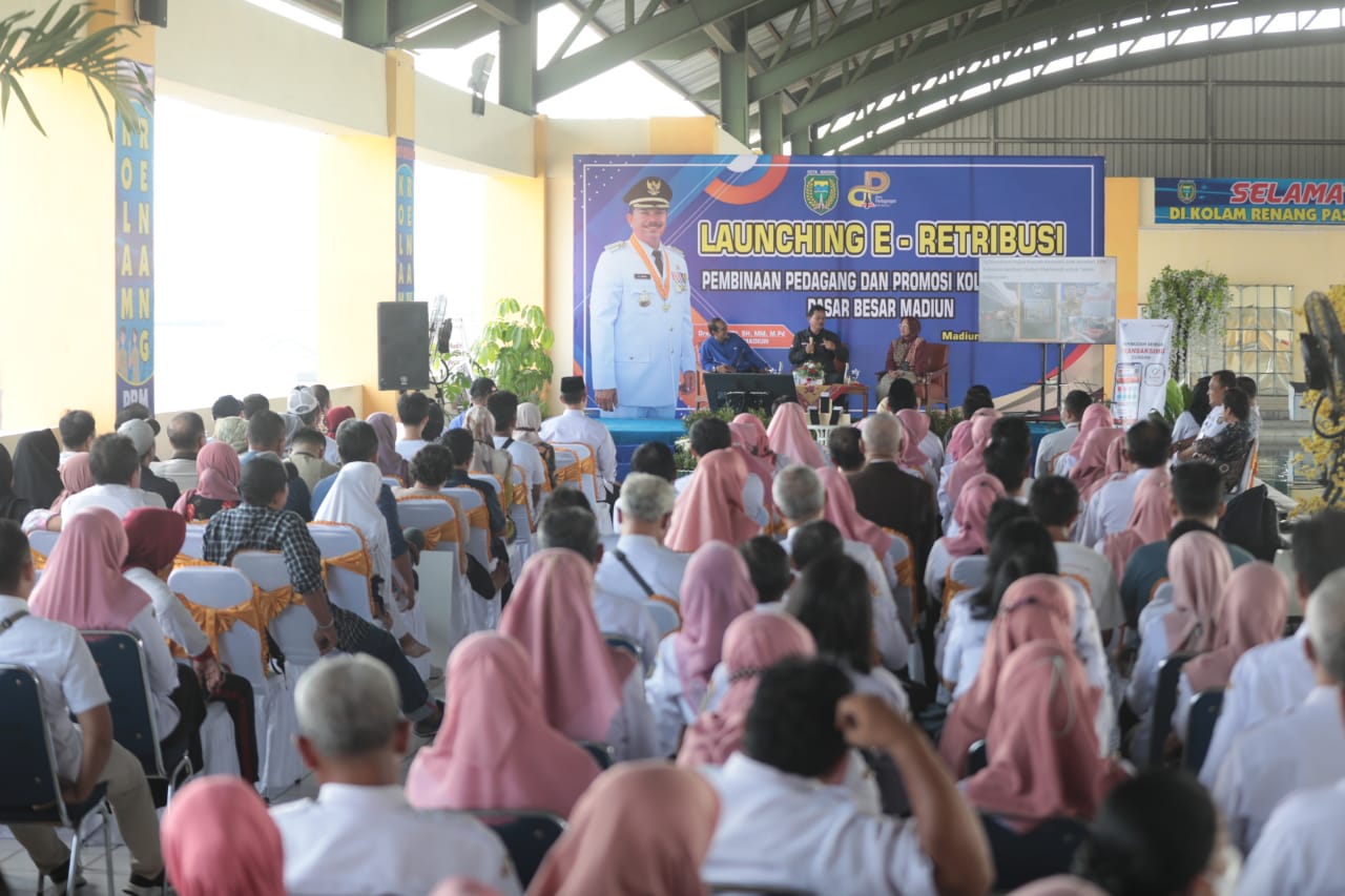 Launching E-Retribusi Bagi Pedagang di PBM, Wali Kota Harap Tak Ada Kebocoran Retribusi