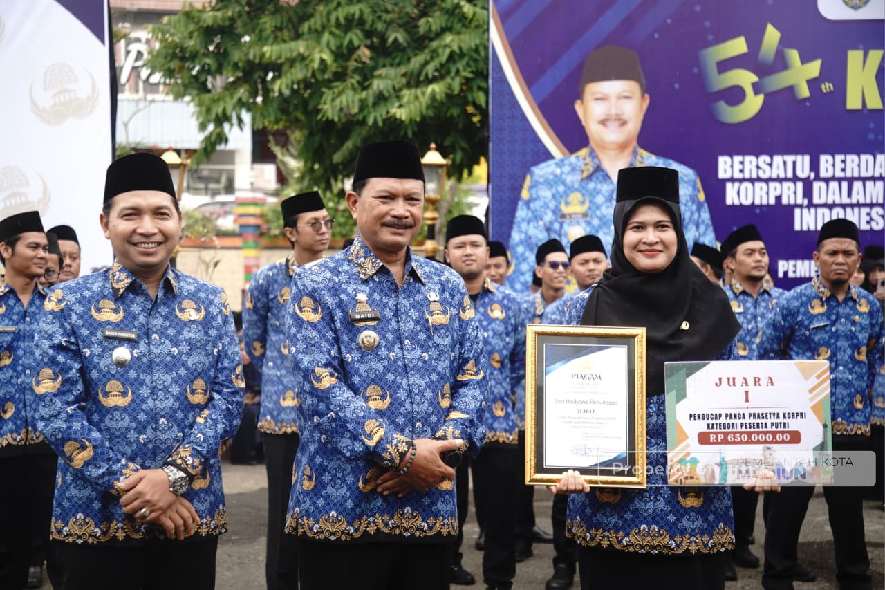 Di HUT ke-54 Korpri, Wali Kota Ingatkan ASN Jaga Etika dan Hasil Kerja