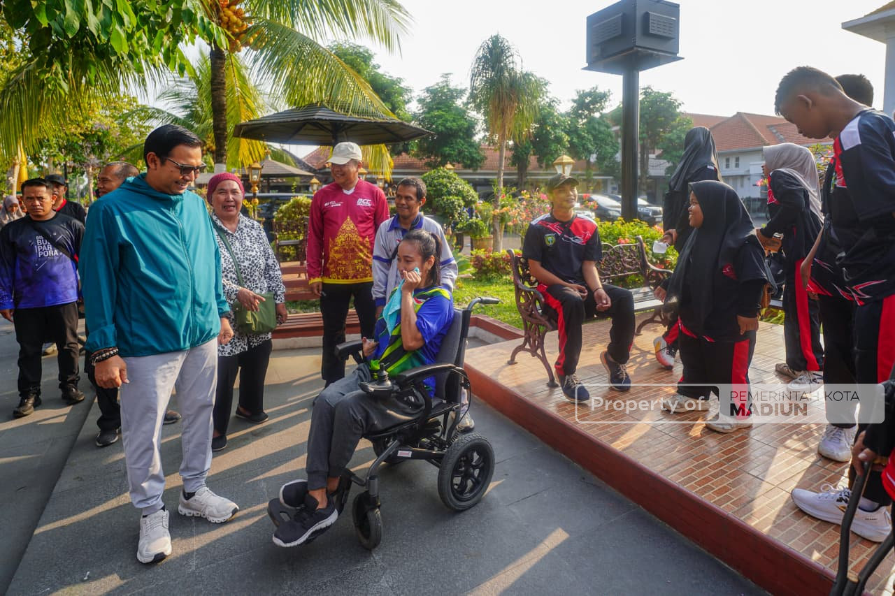 Berangkatkan Enam Atlet NPCI ke Keparprov Jatim, Plt Wali Kota Pastikan Pendampingan dan Kawal hingga Pertandingan Selesai