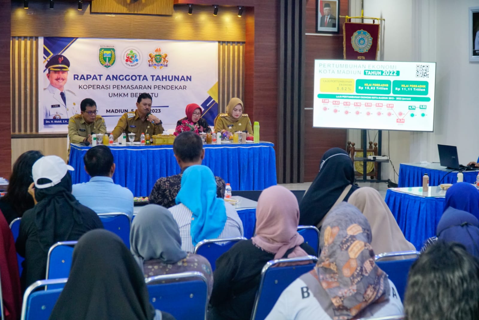 Bahas RAT 2022, Wali Kota Harap Koperasi Bisa Bantu Tingkatkan Potensi UMKM
