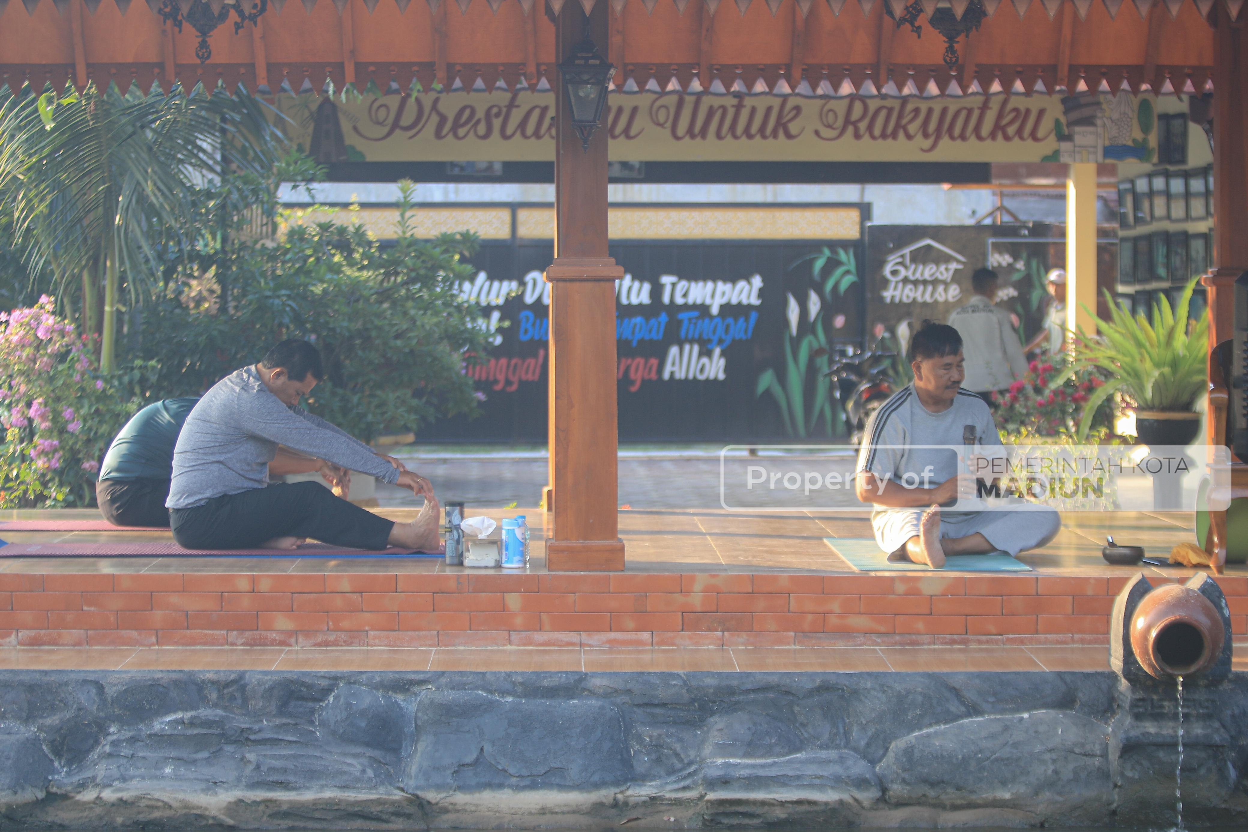 Wali Kota Gandeng OPD Terapkan Gaya Hidup Sehat Lewat Yoga