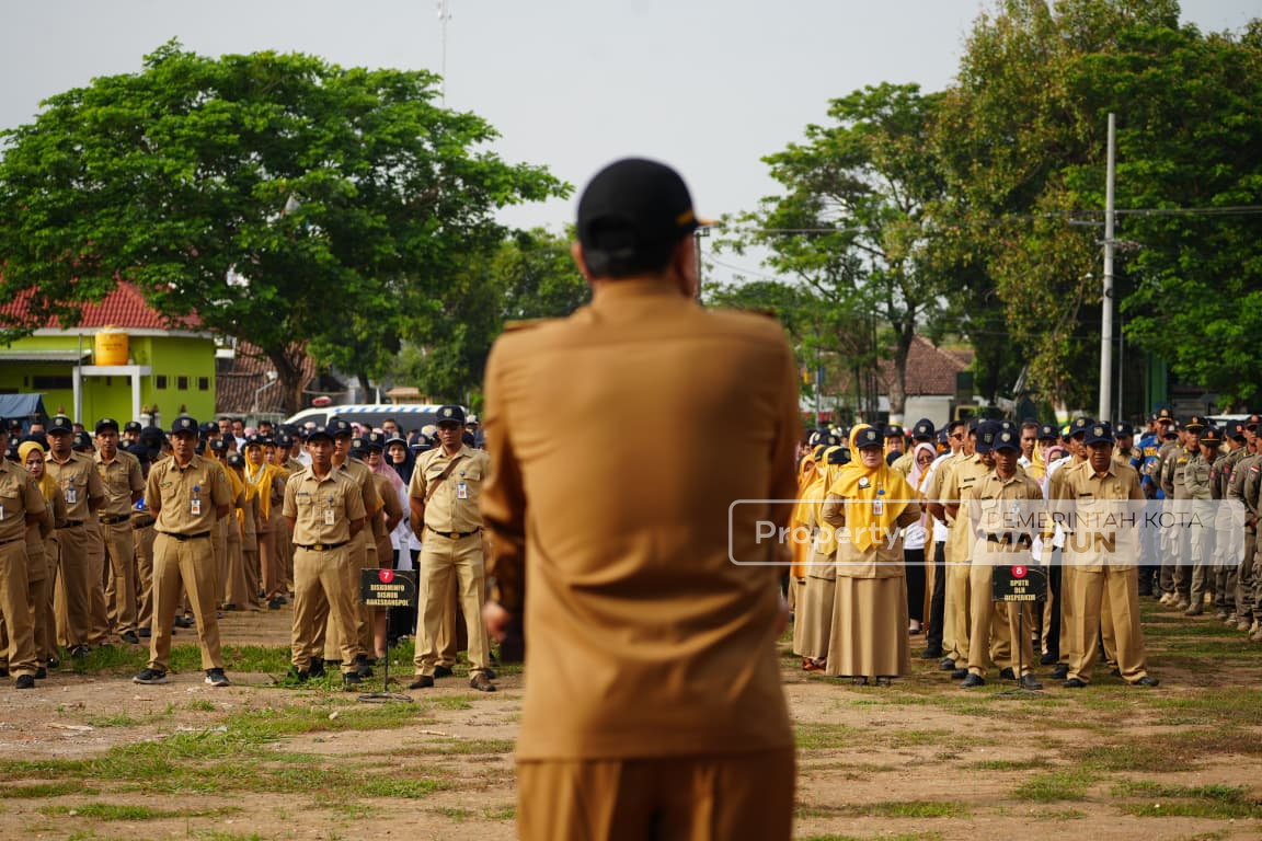 Pimpin Apel Staf ASN, Wali Kota Ingatkan Terkait ASN Sebagai Pelayan Masyarakat