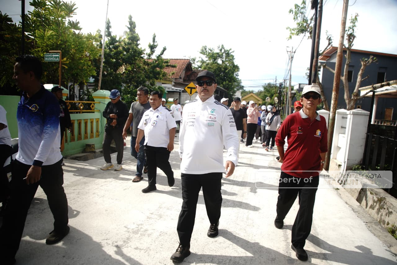 Wali Kota Madiun Jemput Bola, Serap Aspirasi dan Eksekusi Masalah Lewat Jalan Pagi