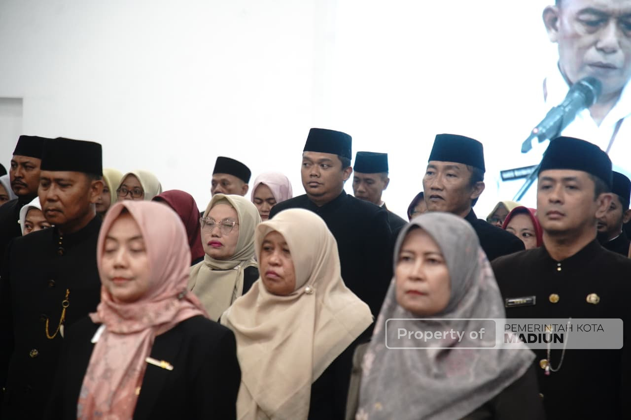 Tutup Tahun 2025, Wali Kota Madiun Lantik 59 Pejabat untuk Perkuat Akselerasi Kinerja
