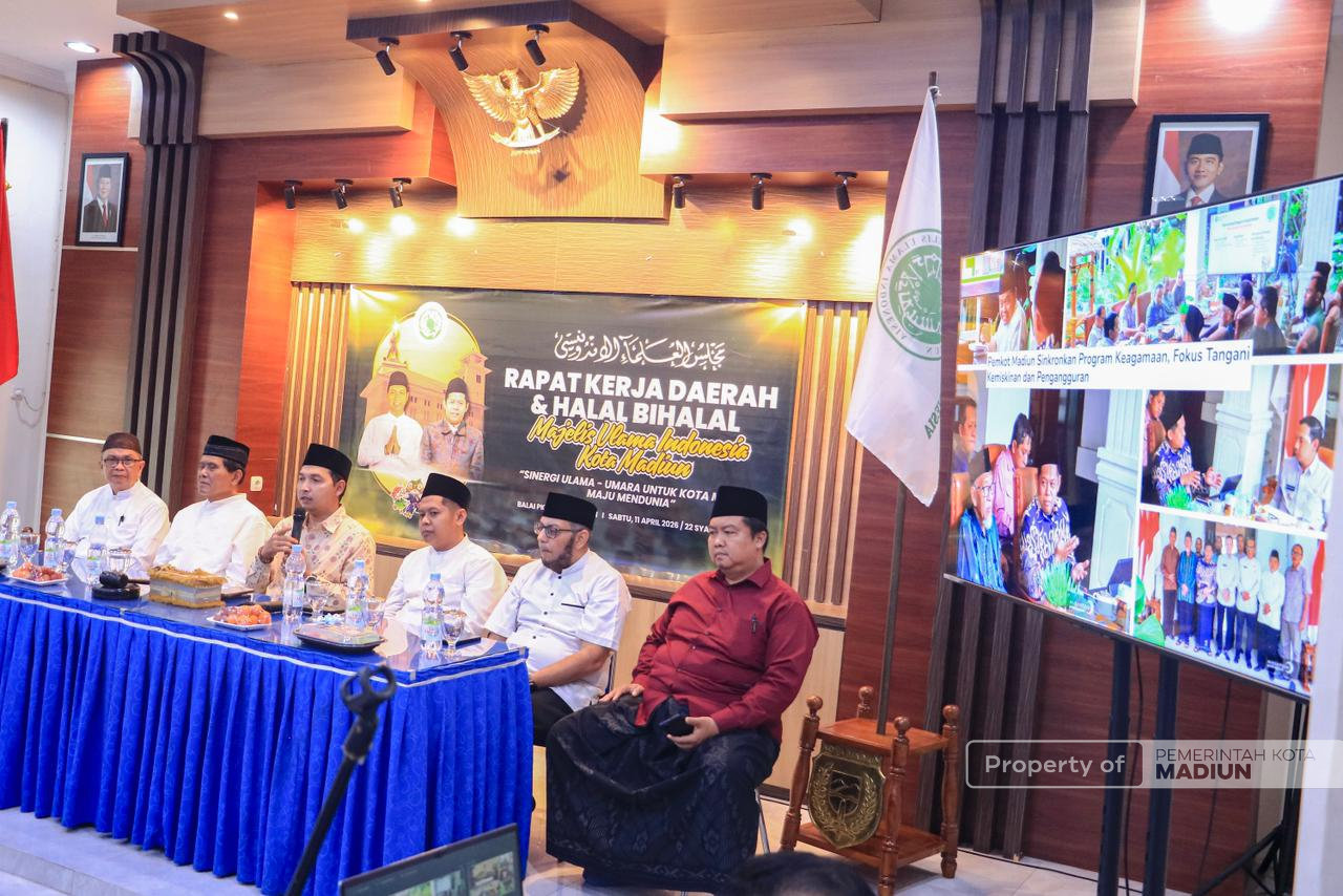 Soroti Ketimpangan Data, Wali Kota Madiun Ajak MUI Perkuat Intervensi Sosial