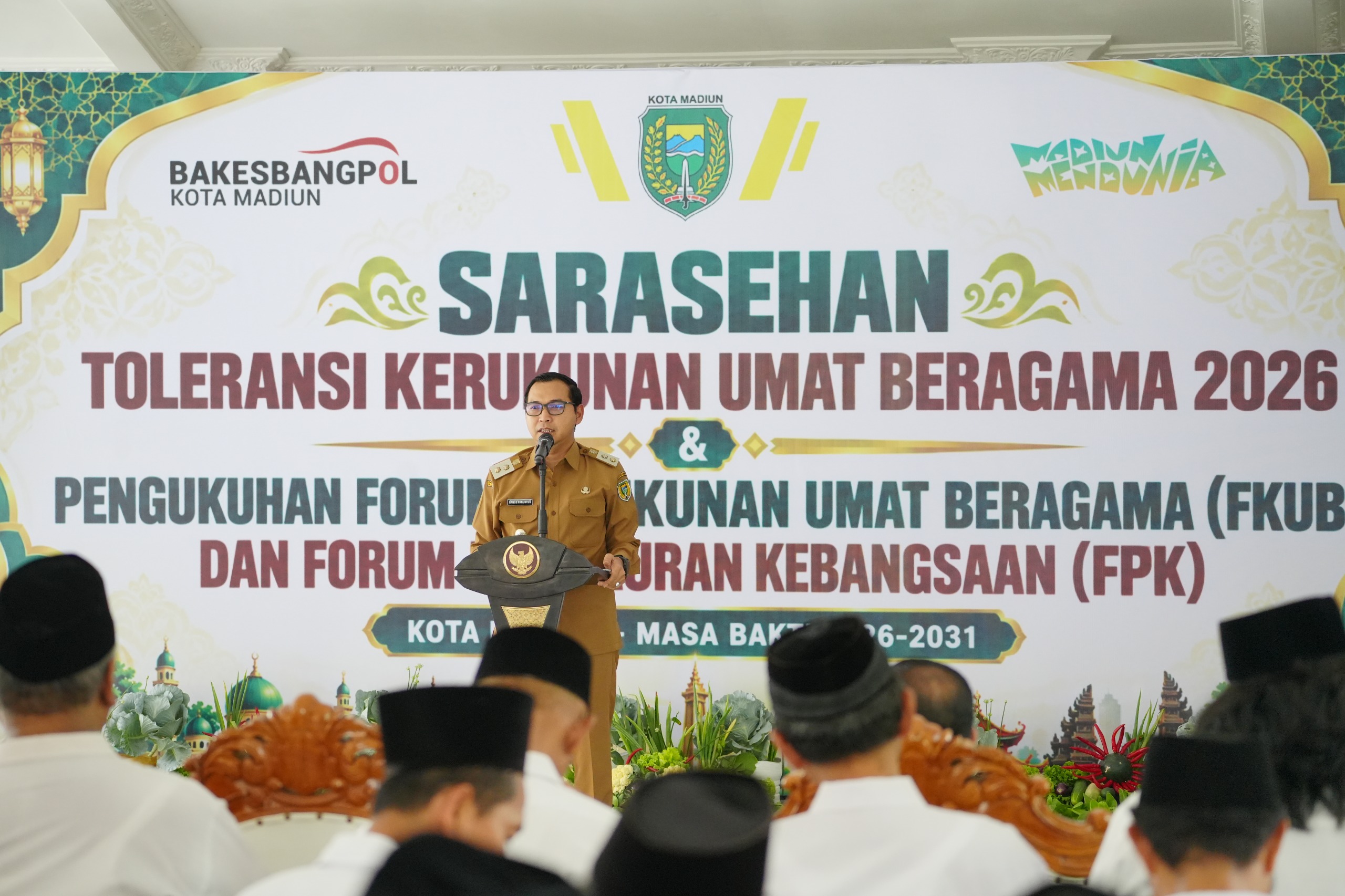 Plt Wali Kota Resmi Kukuhkan Pengurus FKUB dan FPK, Perkuat Toleransi dan Kepedulian Sosial