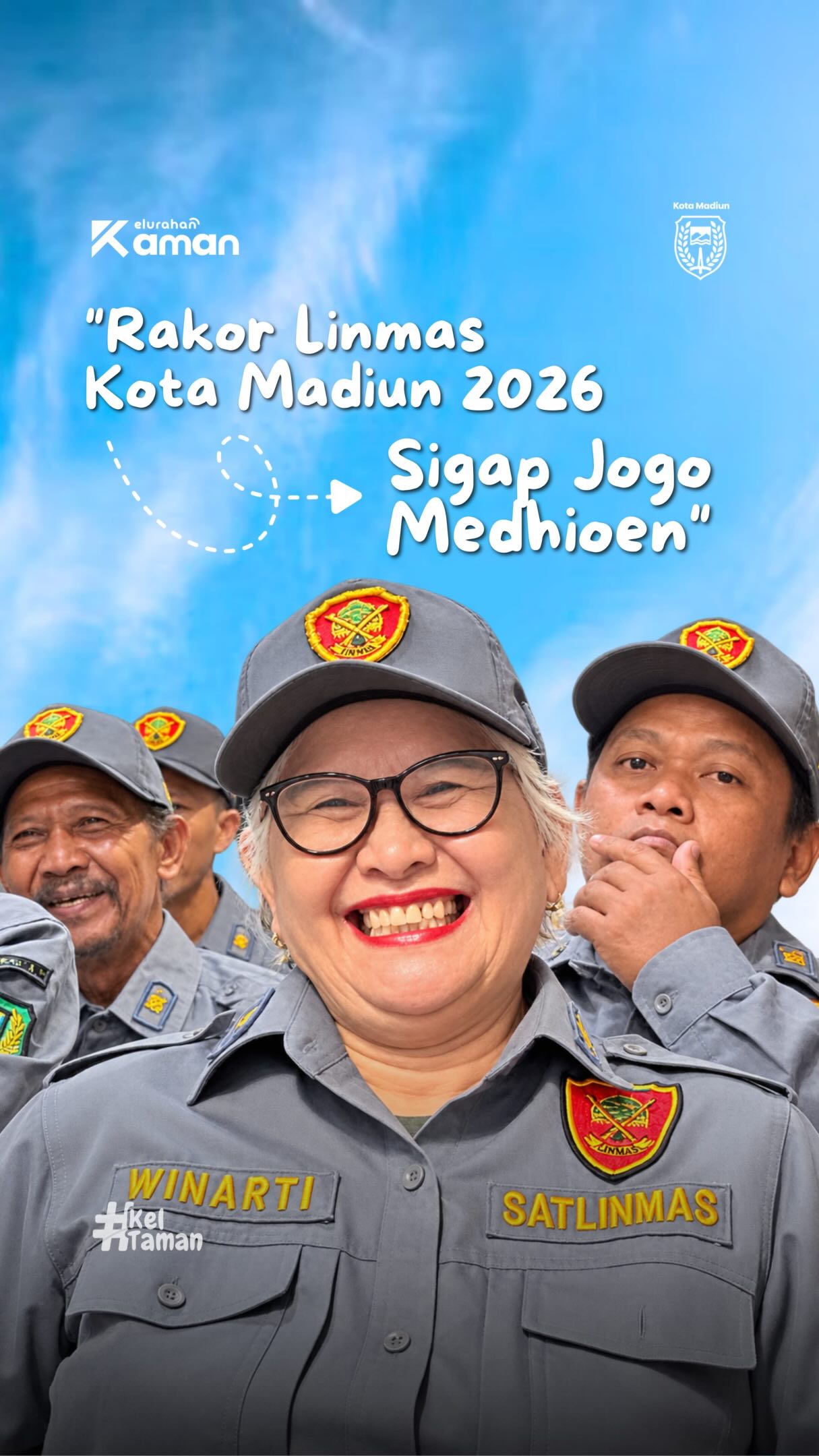 RAPAT KOORDINASI LINMAS TAHUN 2026 KOTA MADIUN “SIGAP JOGO MEDHIOEN” Rapat Koordinasi (Rakor) Linmas Tahun 2026 dengan s...