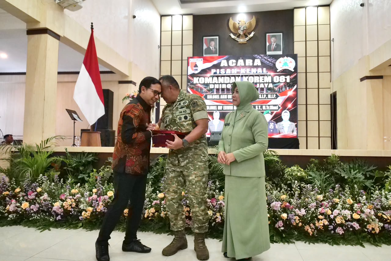 Hadiri Pisah Sambut Danrem 081, Sinergi TNI dan Pemkot Madiun Terus Diperkuat