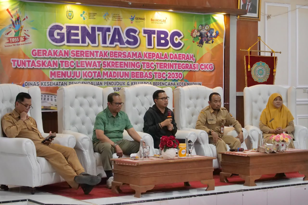 Madiun Kejar Target Bebas TBC 2030, Skrining Diperluas hingga Keluarga dan Tetangga