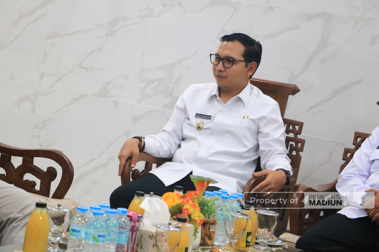 Gelar Audiensi, Plt Wali Kota Madiun Perkuat Sinergi dengan PT Madiun Intermedia Pers