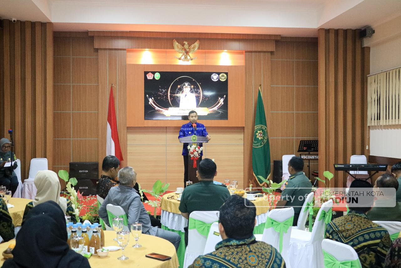 Sertijab Kepala Pengadilan Militer III-13 Madiun, Letkol CHK Ahmad Efendi Digantikan Letkol CHK Agus Sulistio
