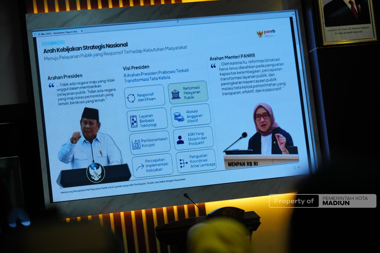 Gelar Rakor Percepatan MPP, Pemkot Madiun Perkuat Integrasi Layanan Digital