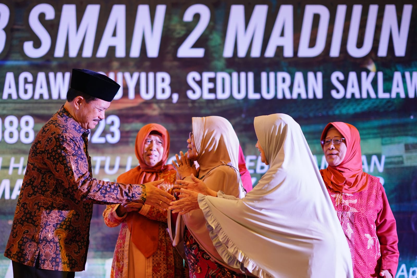Hadiri Halal Bihalal Smada Angkatan 88, Wali Kota Ajak Alumni Sampaikan Masukan Pembangunan