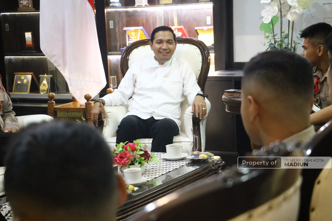 Plt Wali Kota Madiun Terima Taruna Akpol, Bawa Cerita Positif dari Kota Pendekar