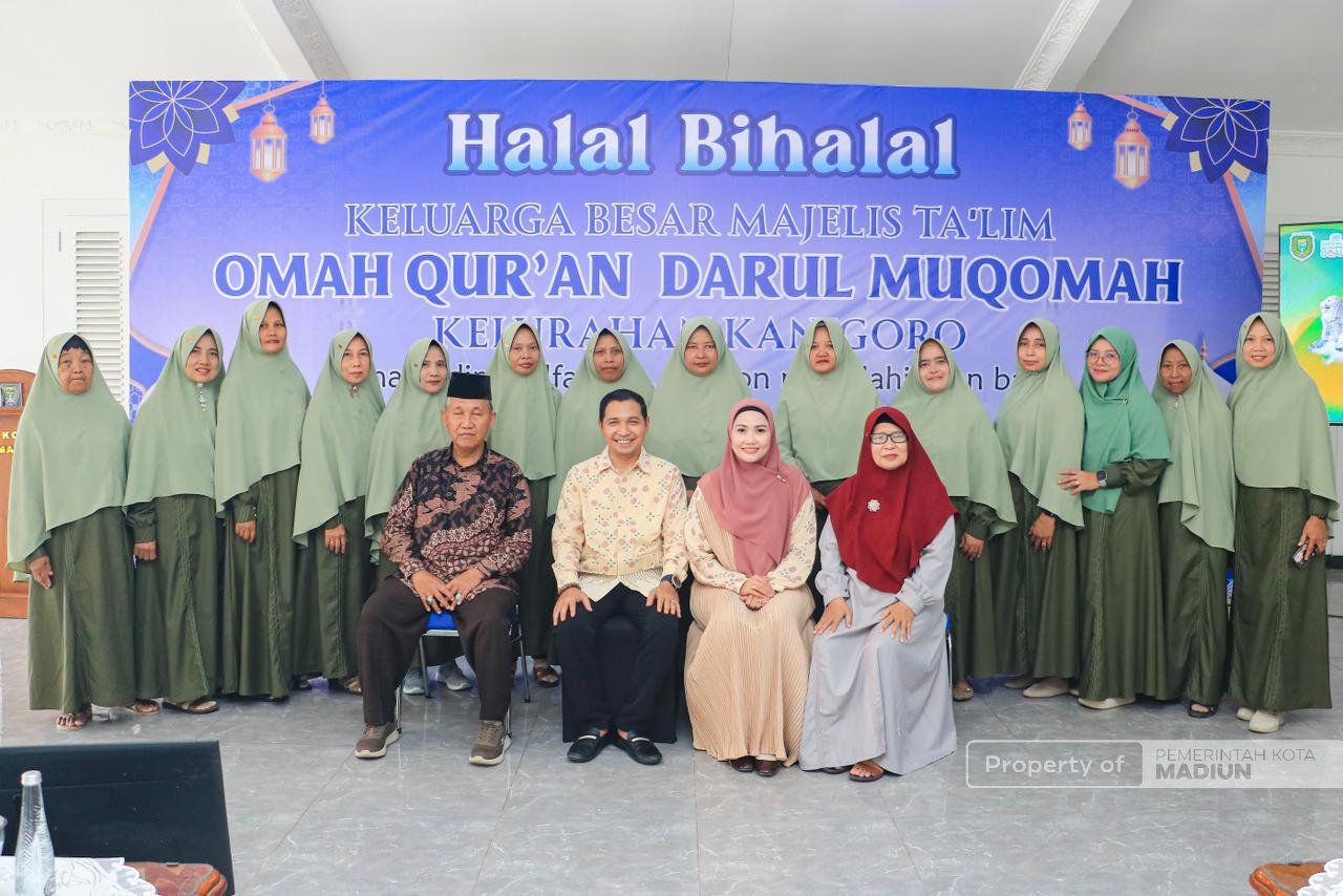 Hadiri Halal Bihalal Majelis Ta’lim, Plt Wali Kota Madiun Tekankan Penguatan SDM guna Pengentasan Kemiskinan