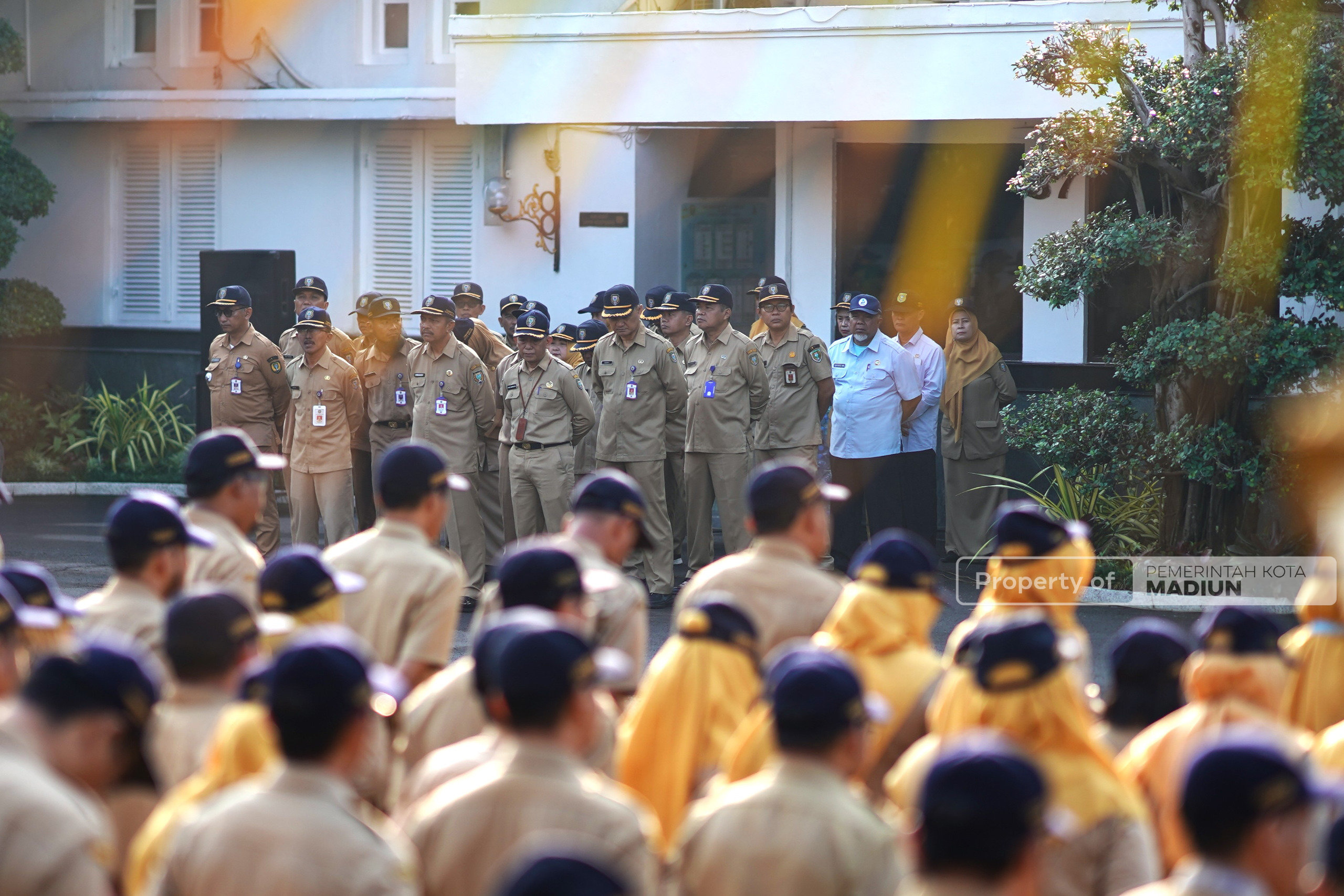 Gelar Apel Pejabat, Plt Wali Kota Beri Arahan Persiapan HUT ke-108 dan Disiplin Pegawai