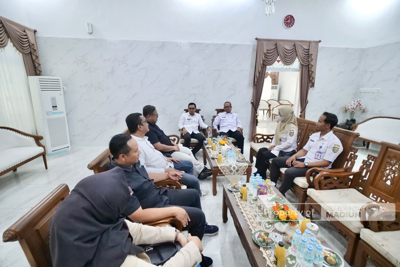 Gelar Audiensi, Plt Wali Kota Madiun Perkuat Sinergi dengan PT Madiun Intermedia Pers
