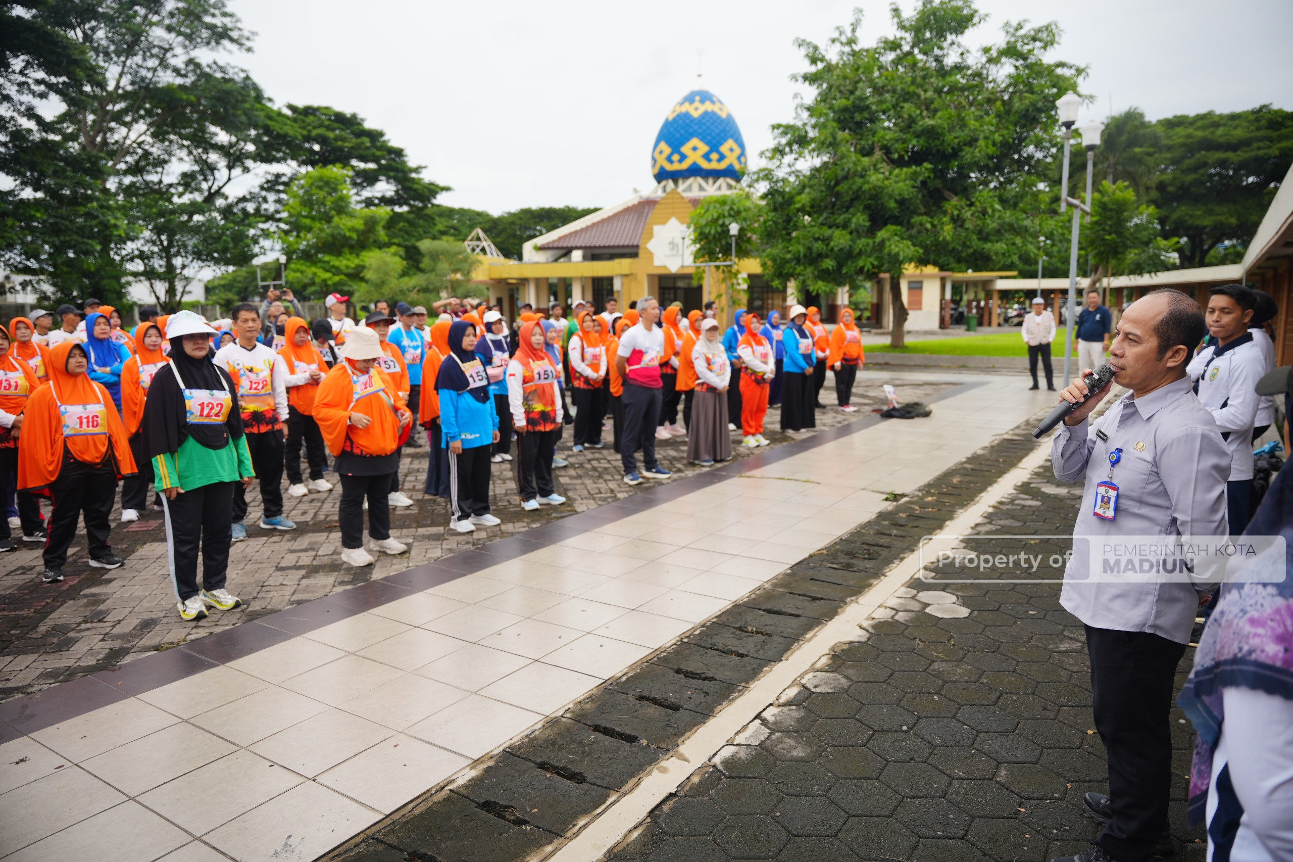 Pastikan Kebugaran CJH, Pemkot Madiun Gelar Rockport Test Jelang Keberangkatan Haji