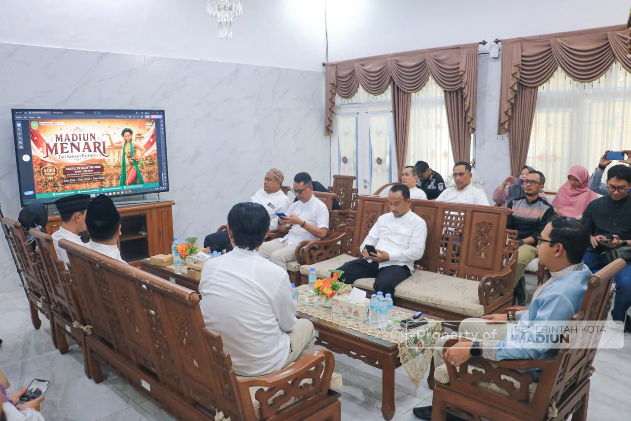 Terus Dipersiapkan, Plt Wali Kota Kembali Kumpulkan OPD Bahas Madiun Menari