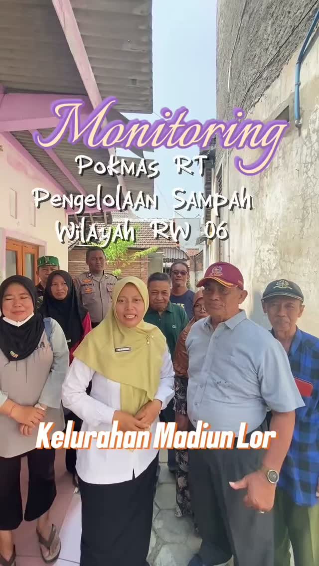 Rabu, (30/09). Dalam rangka memastikan pelaksanaan Pokmas RT pengelolaan sampah berjalan optimal dan sesuai dengan tujua...