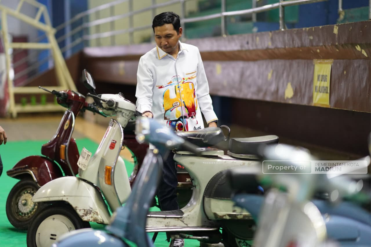 Black Scooter Gagak Rimang Jadi Pembuka Rangkaian HUT ke-108 Kota Madiun