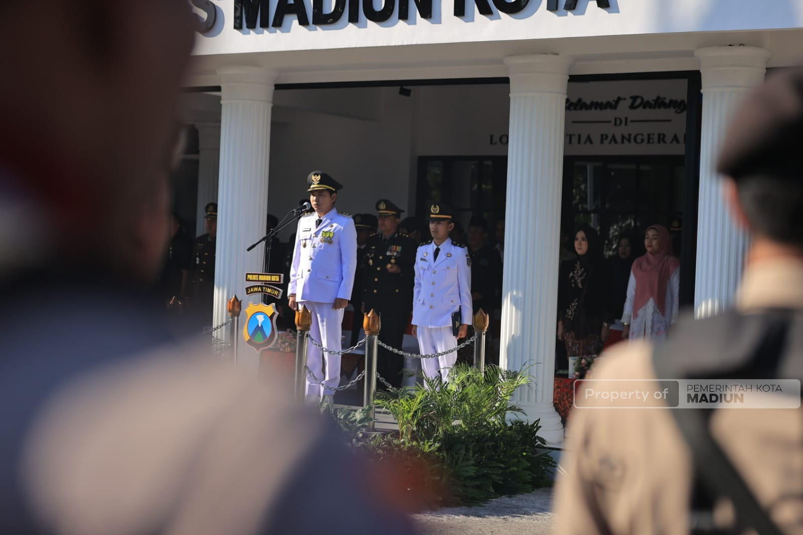 Peringati Hari Bhayangkara ke-80, Plt Wali Kota Apresiasi Kolaborasi Polri dan Pemkot Madiun