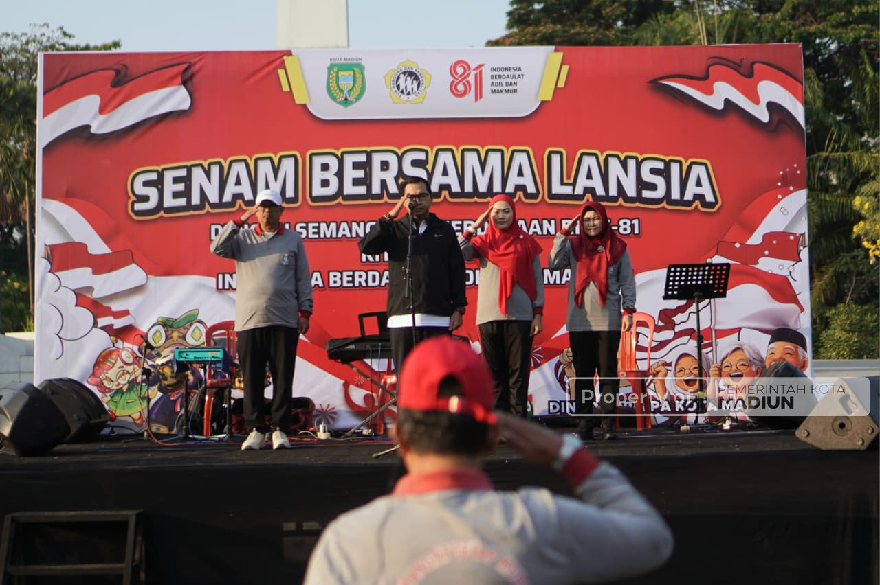 Wujudkan Kota Sehat, Pemkot Madiun Perkuat Gerakan Hidup Aktif bagi Lansia