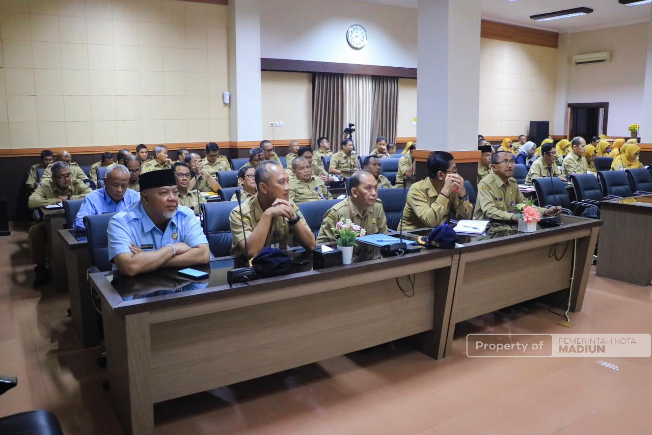 Optimalkan Jalannya Pembangunan Kota, Plt Wali Kota Pimpin Evaluasi Secara Berkala