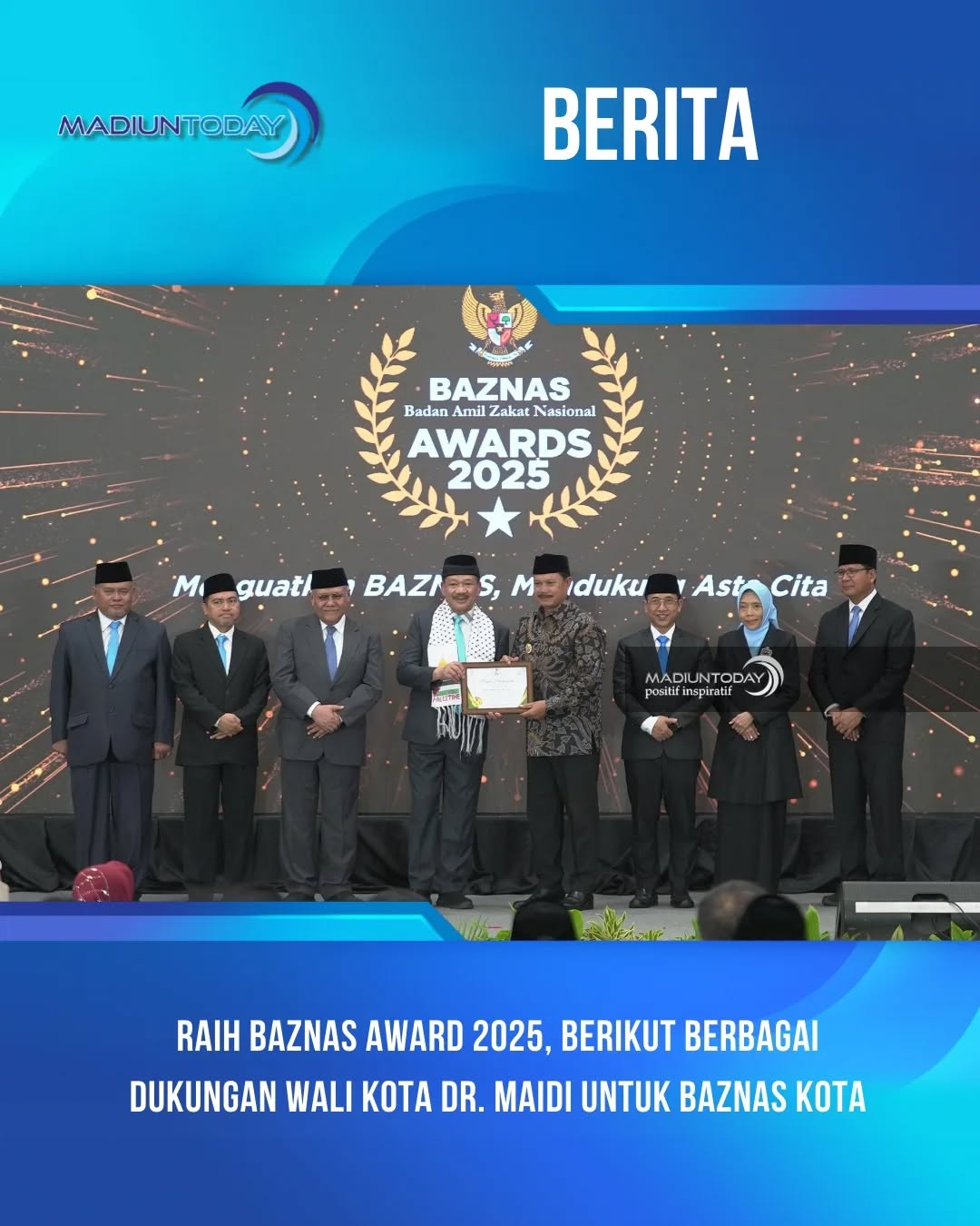 Raih Baznas Award 2025, Berikut Berbagai Dukungan Wali Kota Dr. Maidi Untuk Baznas Kota JAKARTA – Dukungan penuh Wali Ko...